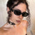 Damen Fashion Sonnenbrille im modernen Retro-Stil Brehn