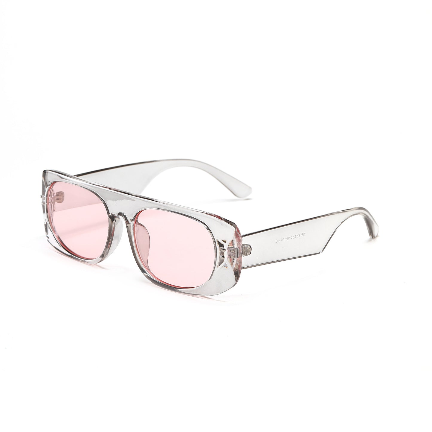 Damen trendige Sonnenbrille im modernen futuristischen Design Brehn