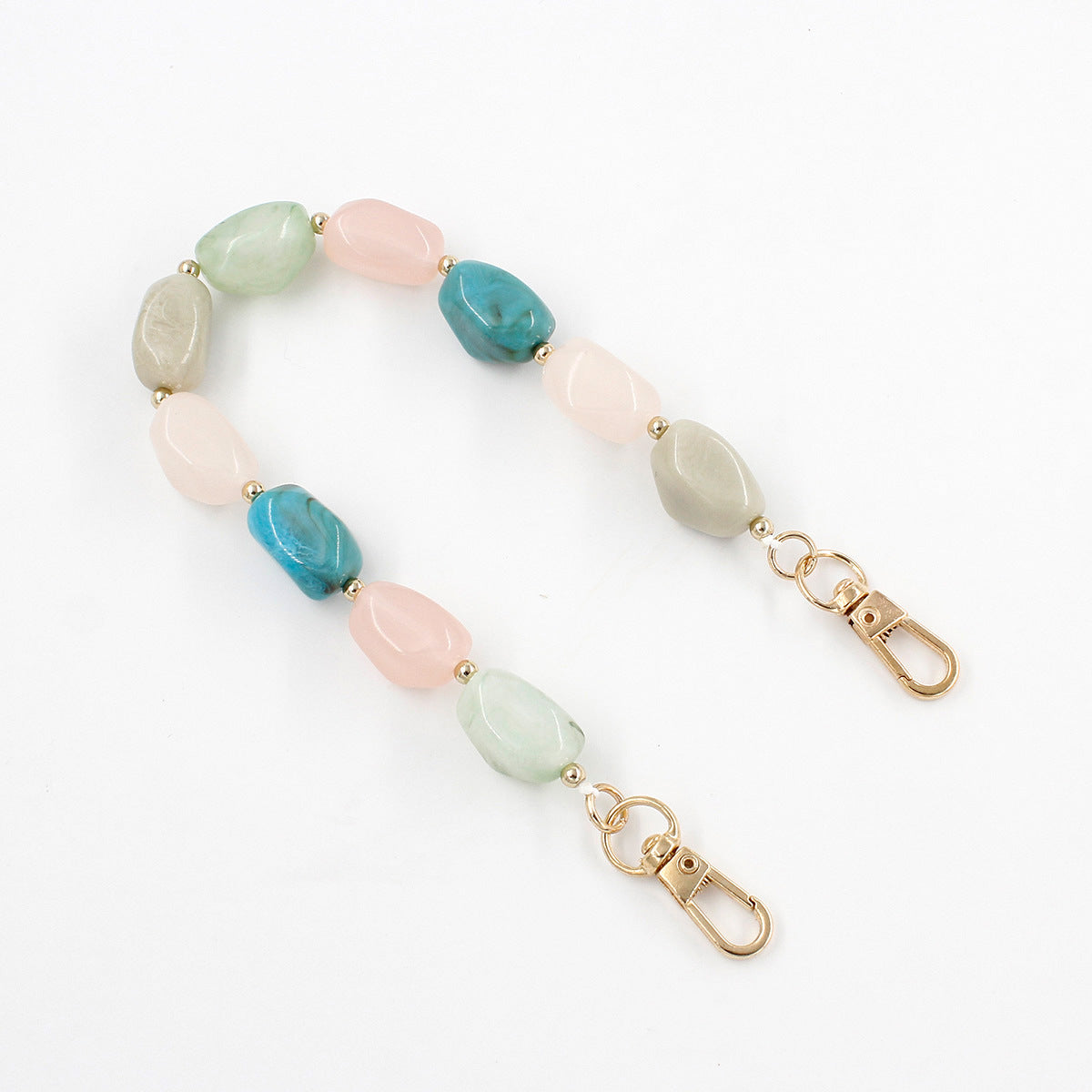 Chunky Beaded Brillen Kette Brehn
