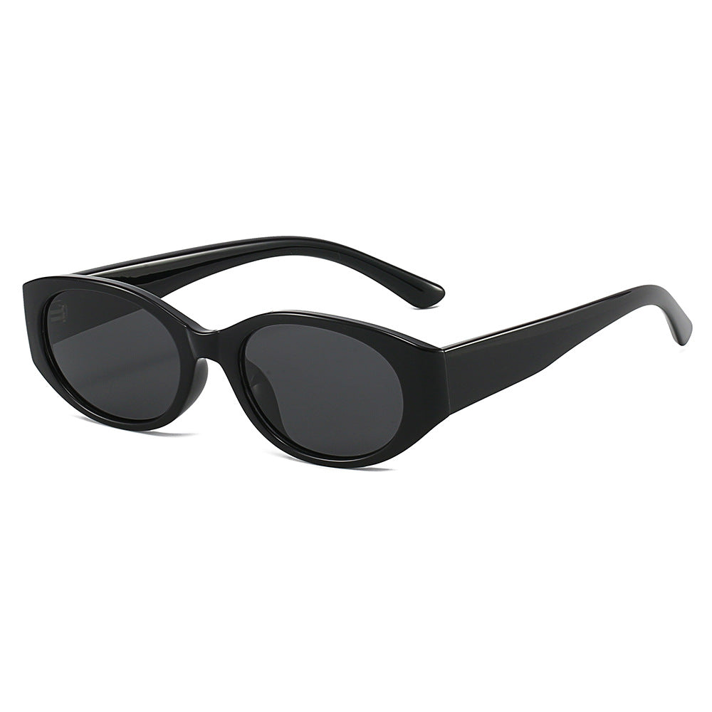 Damen modische Sonnenbrille mit geschwungenem Design und eleganter Form Brehn