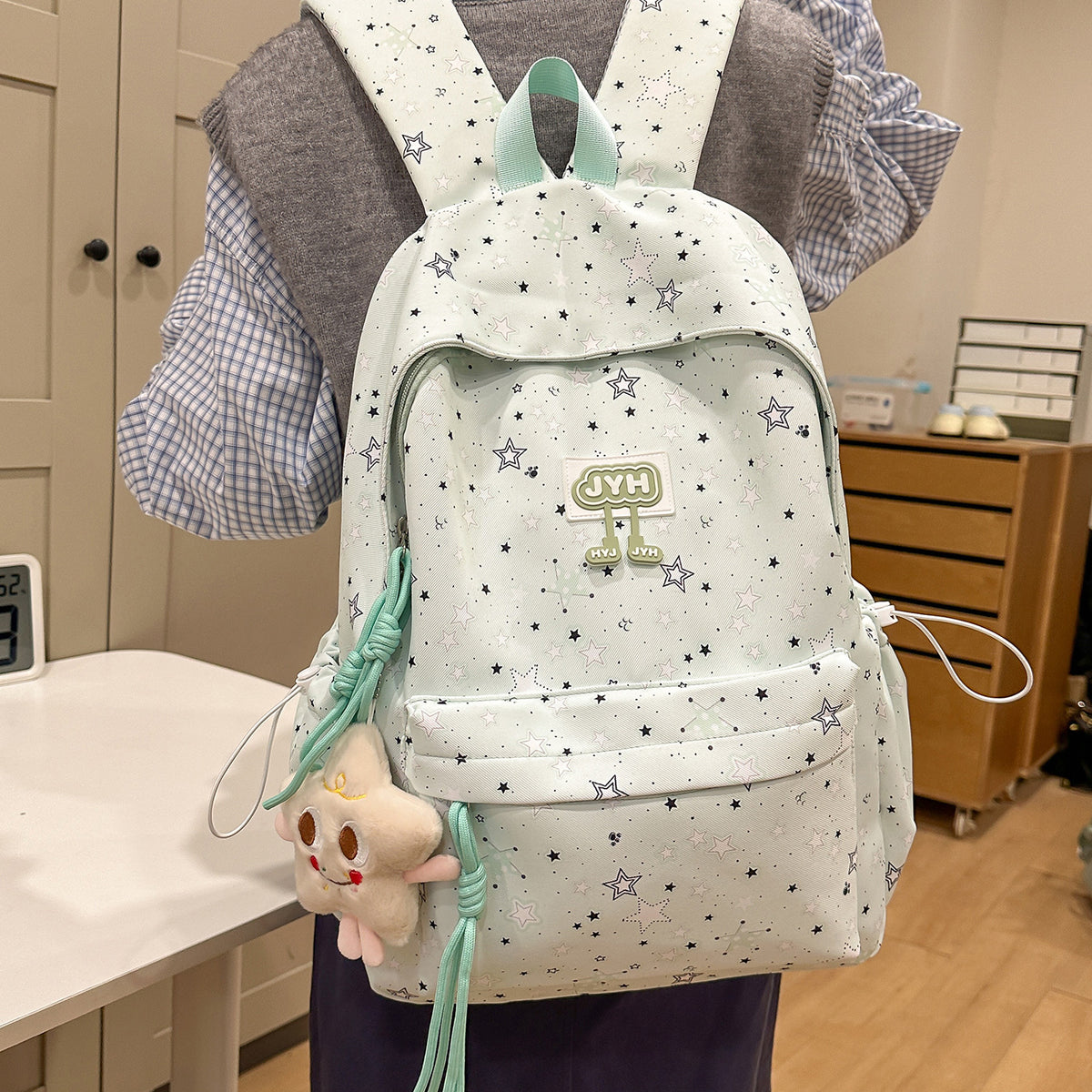 Stylische Stern-Print Rucksack Brehn 1791205440
