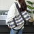 Stylischer karierten Gym Duffle Bag Brehn