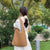 Bequeme Naturfaser Schultertasche Brehn
