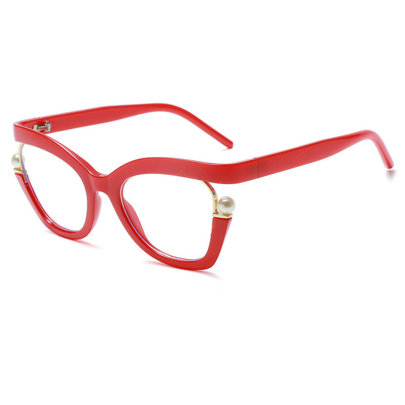 Damen Modische Sonnenbrille mit dezenten Perlendetails Brehn