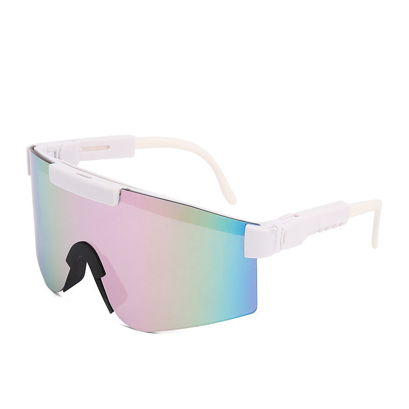 Damen Sportliche Statement-Sonnenbrille im modernen Design Brehn