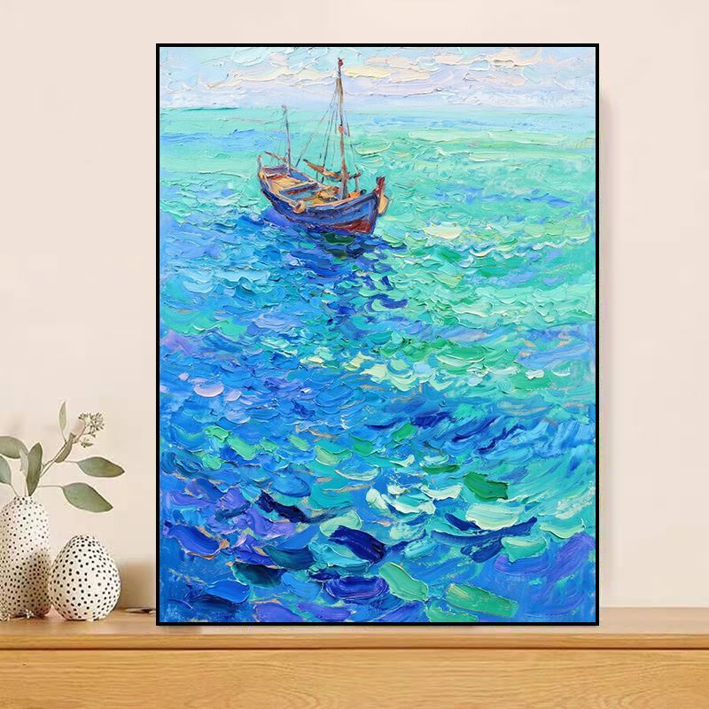 Maritimes Seeland Leinwandkunst Brehn