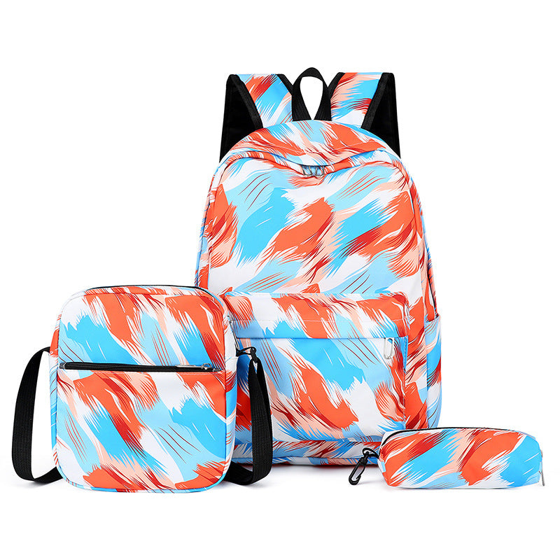 Stilvoller Rucksack mit Passendem Crossbody Bag und Stiftetui Brehn