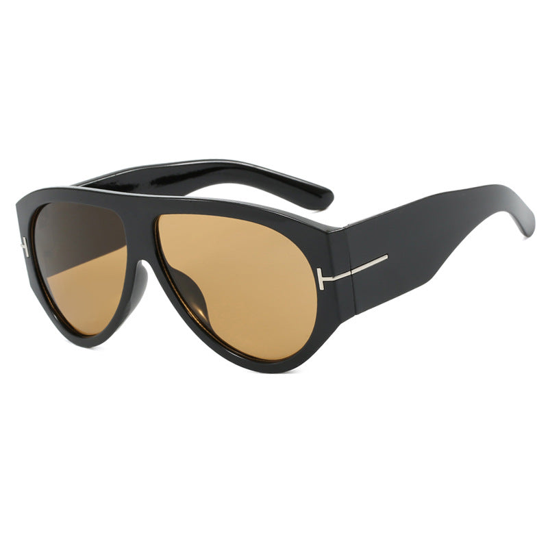 Damen modische oversized Sonnenbrille im Retro-Stil Brehn