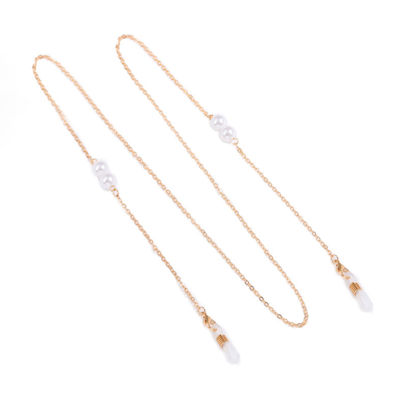 Elegante Brillekette mit Perlenakzenten Brehn
