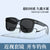 Damen quadratische Sonnenbrille mit modernem, hochglänzendem Rahmen und UV-Schutz Brehn