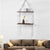 Macramé Schwimmendes Regal Organizer