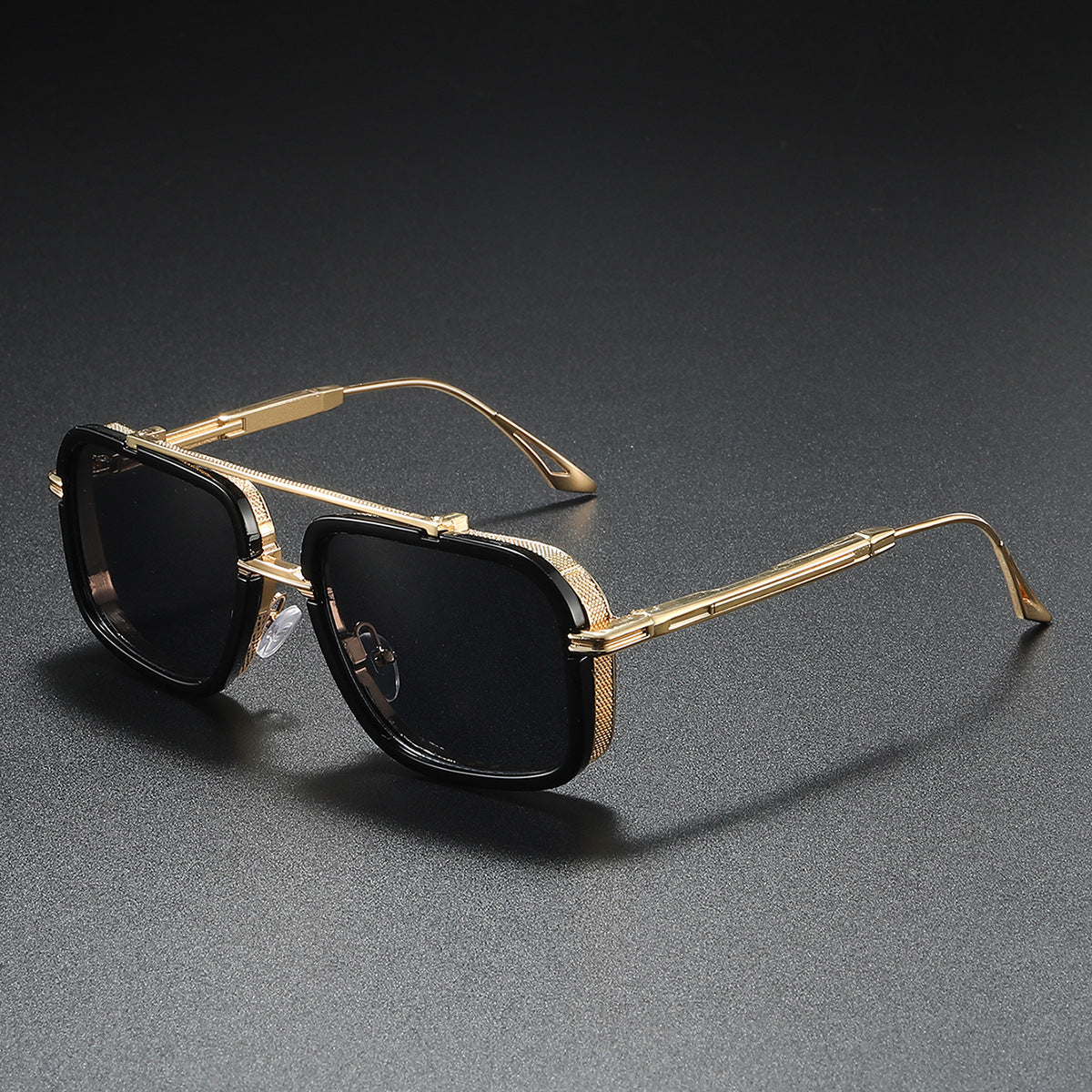 Damen Sonnenbrille mit luxuriösem Metallrahmen und stylischen Details Brehn