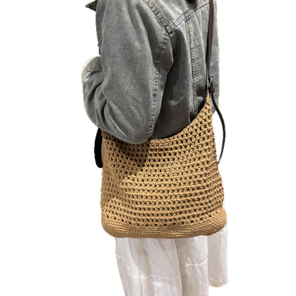 Trendige Makramee-Basket-Bag Brehn