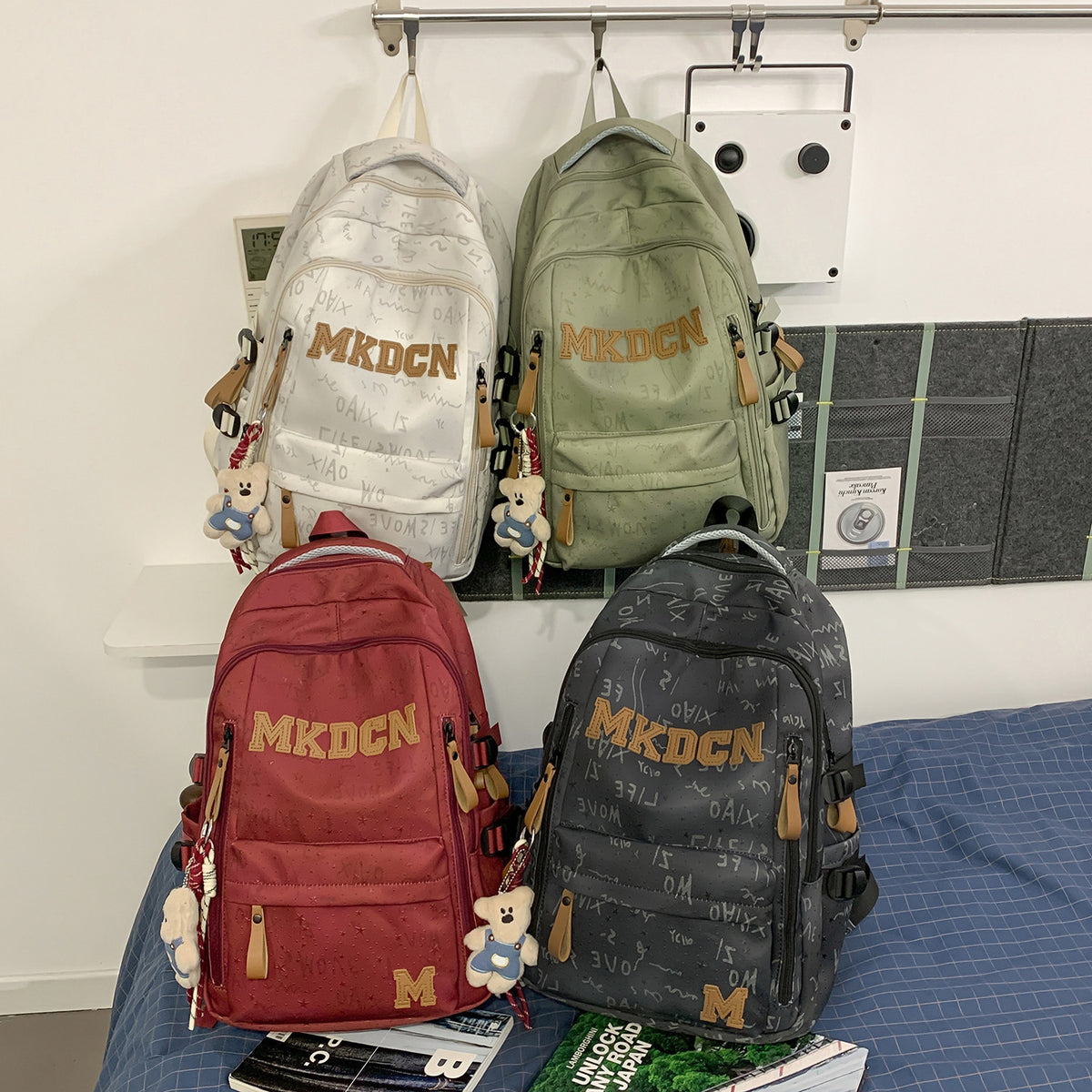 Trendiger Graphic Printed Rucksack Brehn