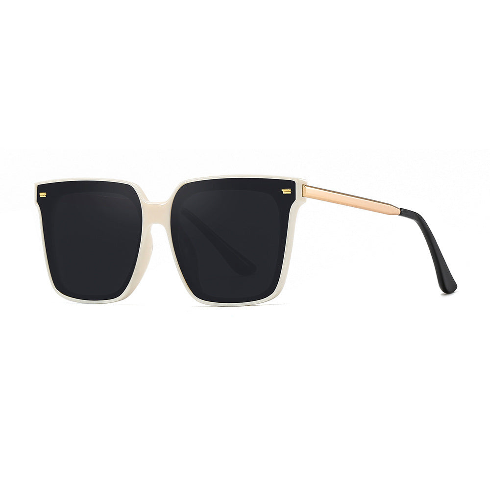 Damen Oversize Sonnenbrille mit modernem quadratischem Rahmen Brehn