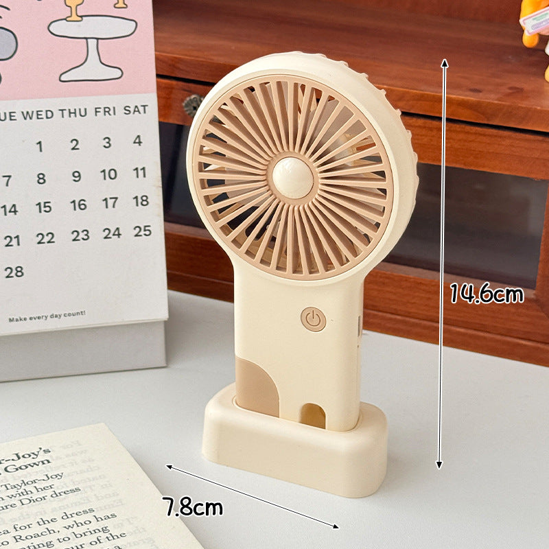 Unisex Tragbarer Handventilator mit USB-Ladefunktion und ergonomischem Griff Brehn
