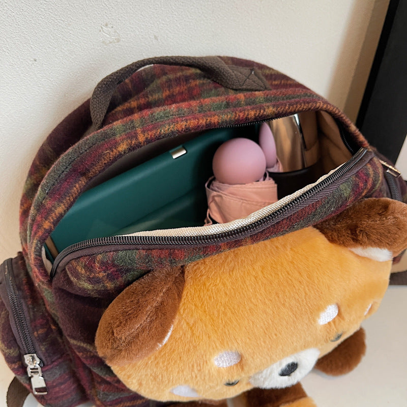 Plüsch-Rucksack mit Tierdesign Brehn