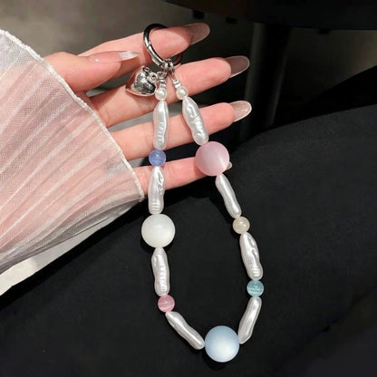 Elegante Perlen Charm Schlüsselanhänger Brehn 1790134705