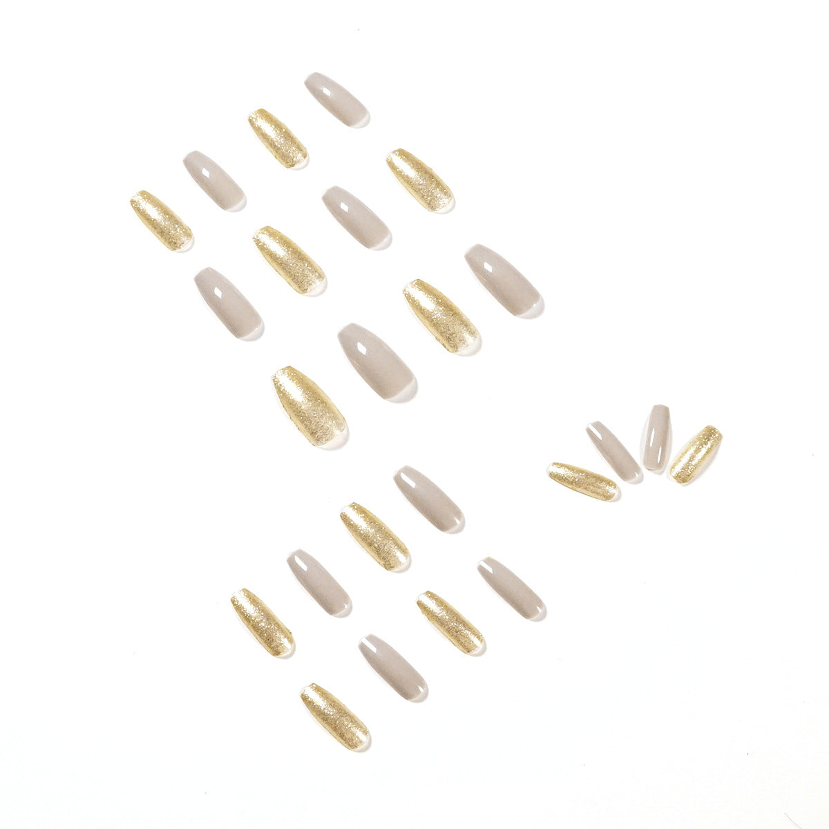 Künstliche Glitzer-Nägel Brehn
