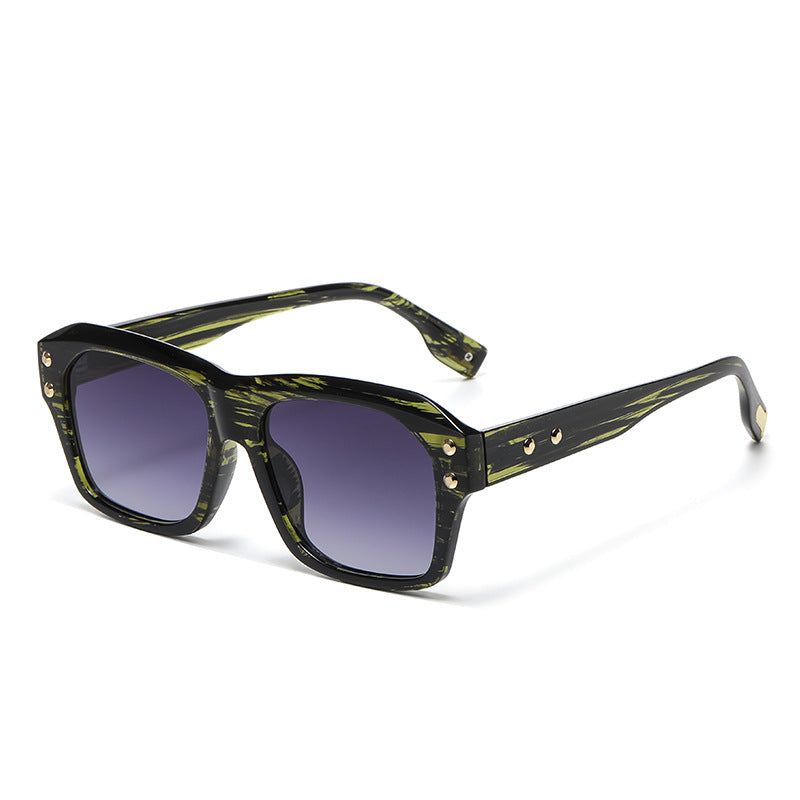 Chunky Übergroße Quadratische Sonnenbrille