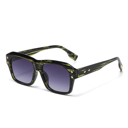 Chunky Übergroße Quadratische Sonnenbrille