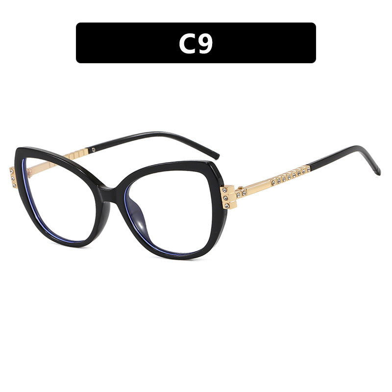 Damen oversized Sonnenbrille mit schützendem UV-Filter und eleganten Akzenten Brehn