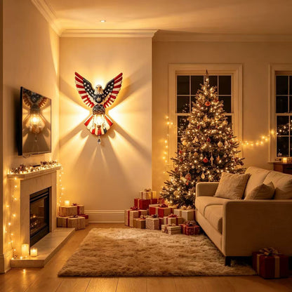 Dekorative Wandlampe im Adler-Design Brehn