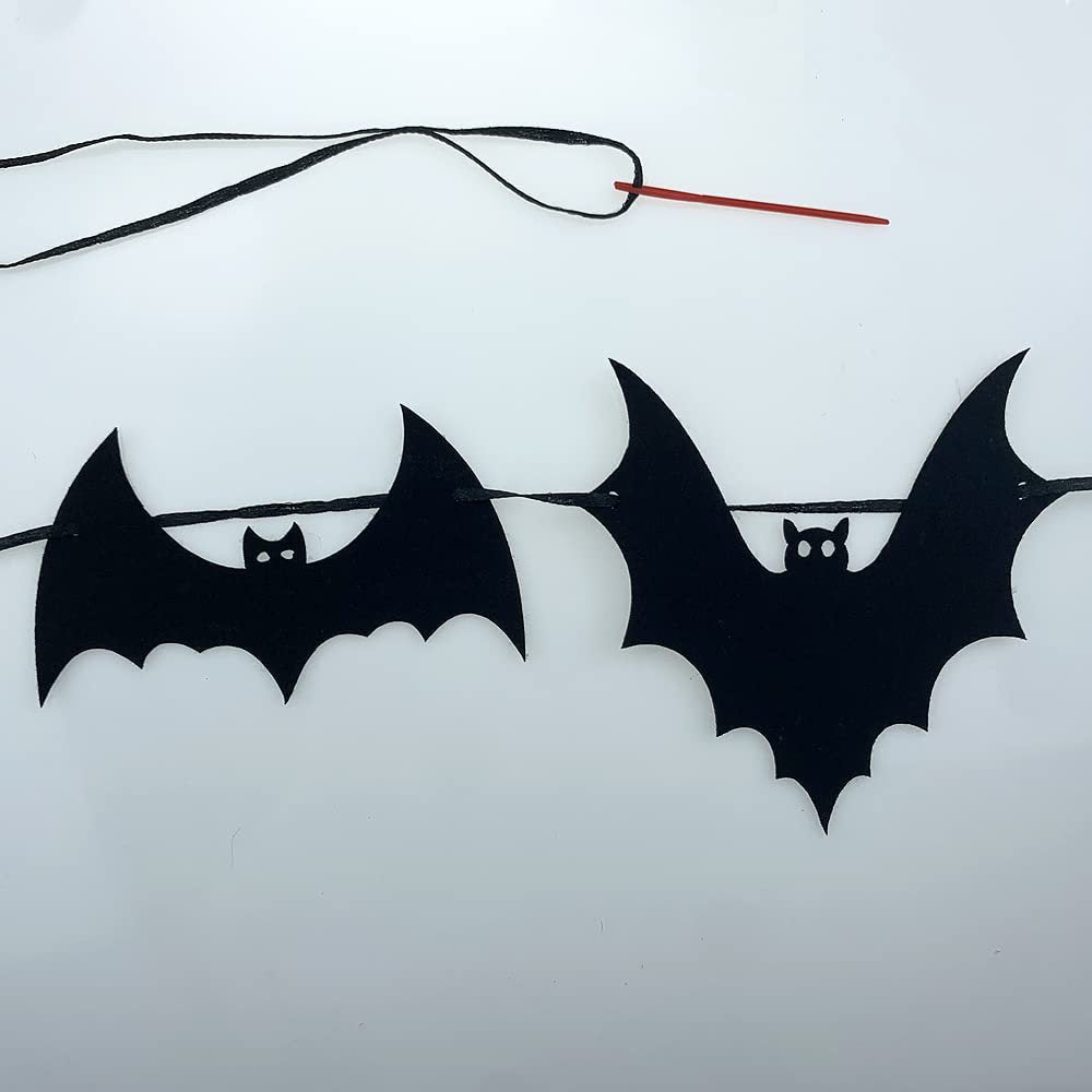 Dekorative Fledermaus Girlande Brehn