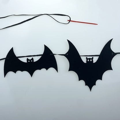 Dekorative Fledermaus Girlande Brehn