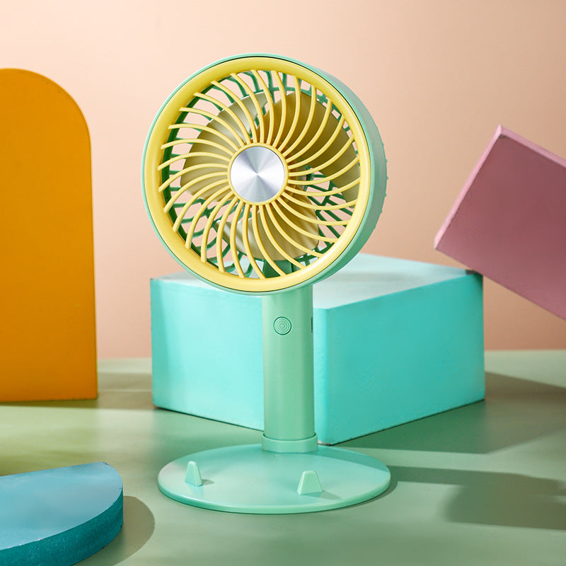 Damen Tragbarer Tischventilator mit leistungsstarkem Akku und flexibler Neigung Brehn