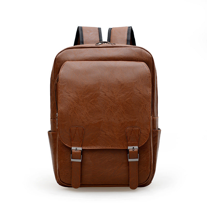 Eleganter Leder-Rucksack Brehn