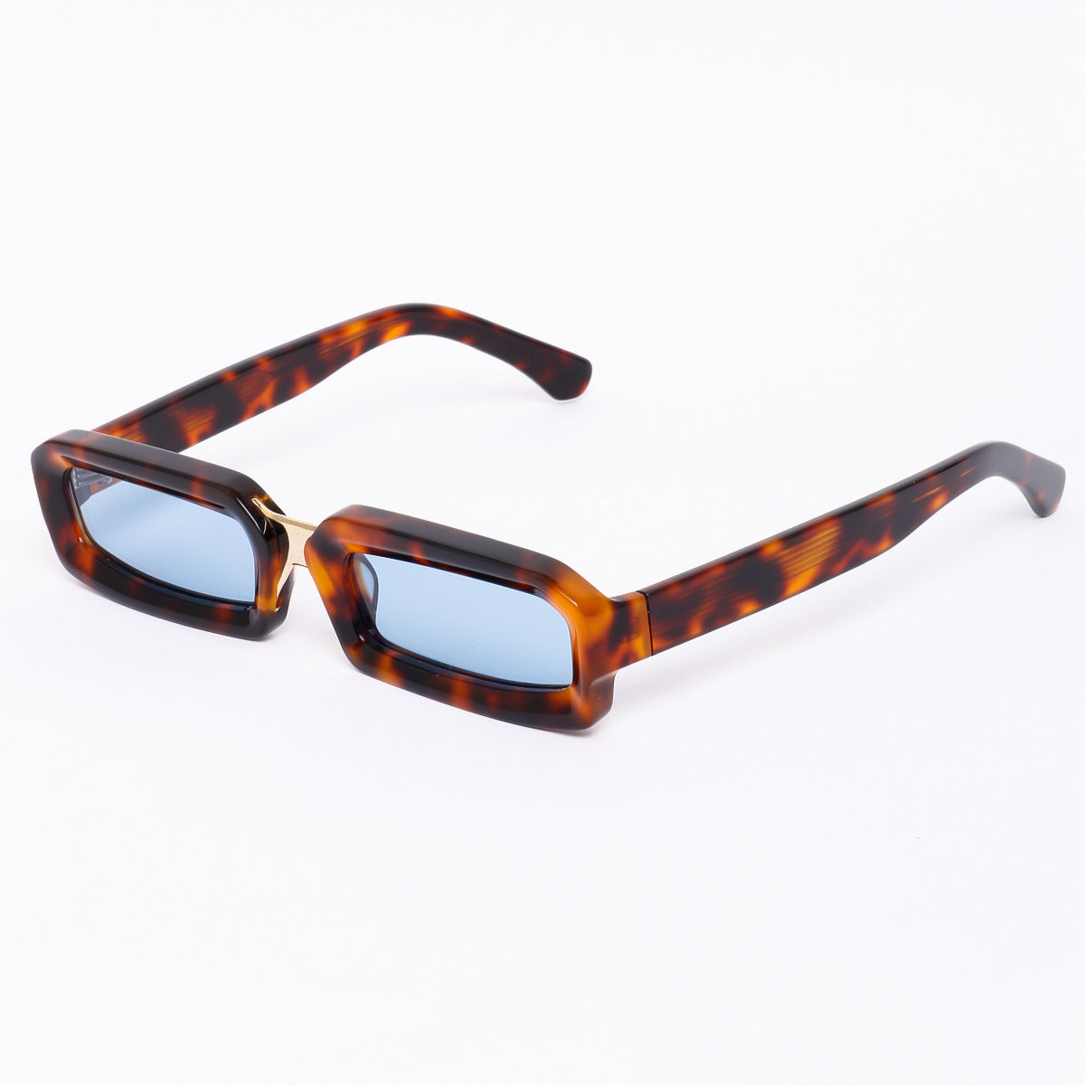 Damen stilvolle Sonnenbrille im modernen rechteckigen Design mit komfortablem Rahmen Brehn