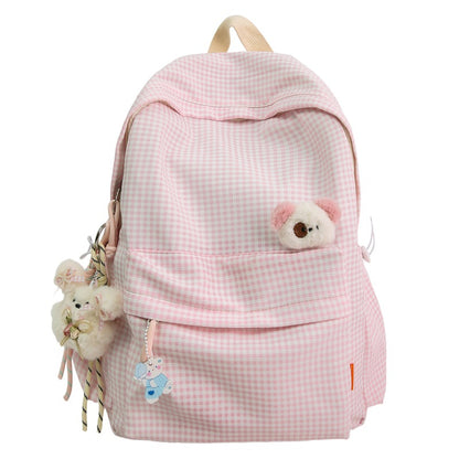 Niedlicher Rucksack mit Charakterverzierung
