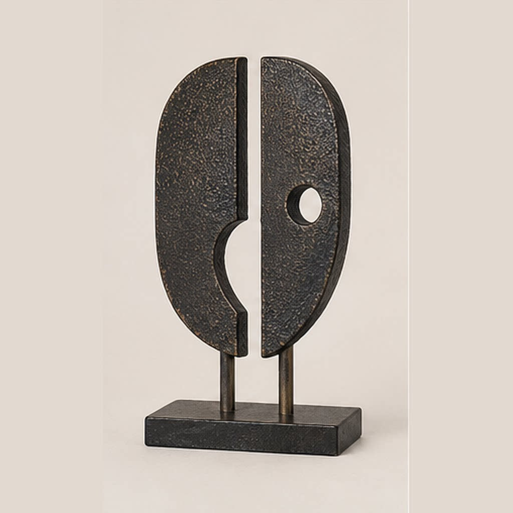 Abstrakte moderne dekorative Skulptur
