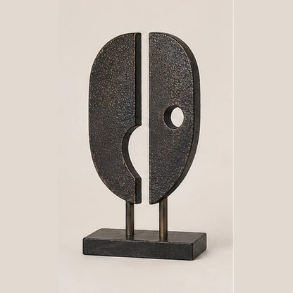 Abstrakte moderne dekorative Skulptur