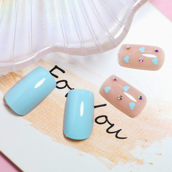 Herz-muster dekorative Acryl-Nail Art Brehn
