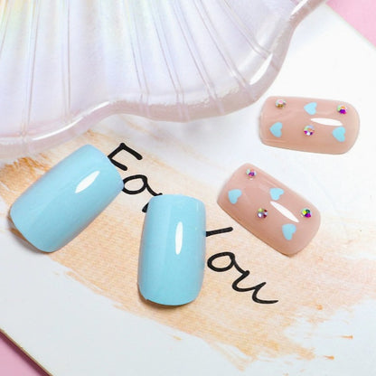 Herz-muster dekorative Acryl-Nail Art Brehn