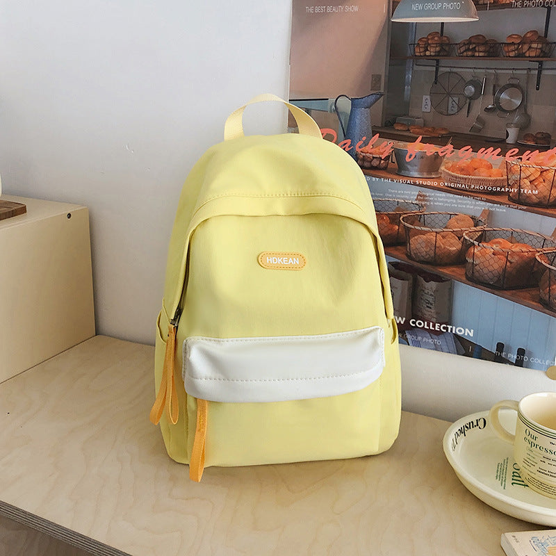 Leichter mehrfarbiger lässiger Schulrucksack