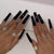 Kunstnagelset mit hochglänzenden, eleganten Spitzen Brehn