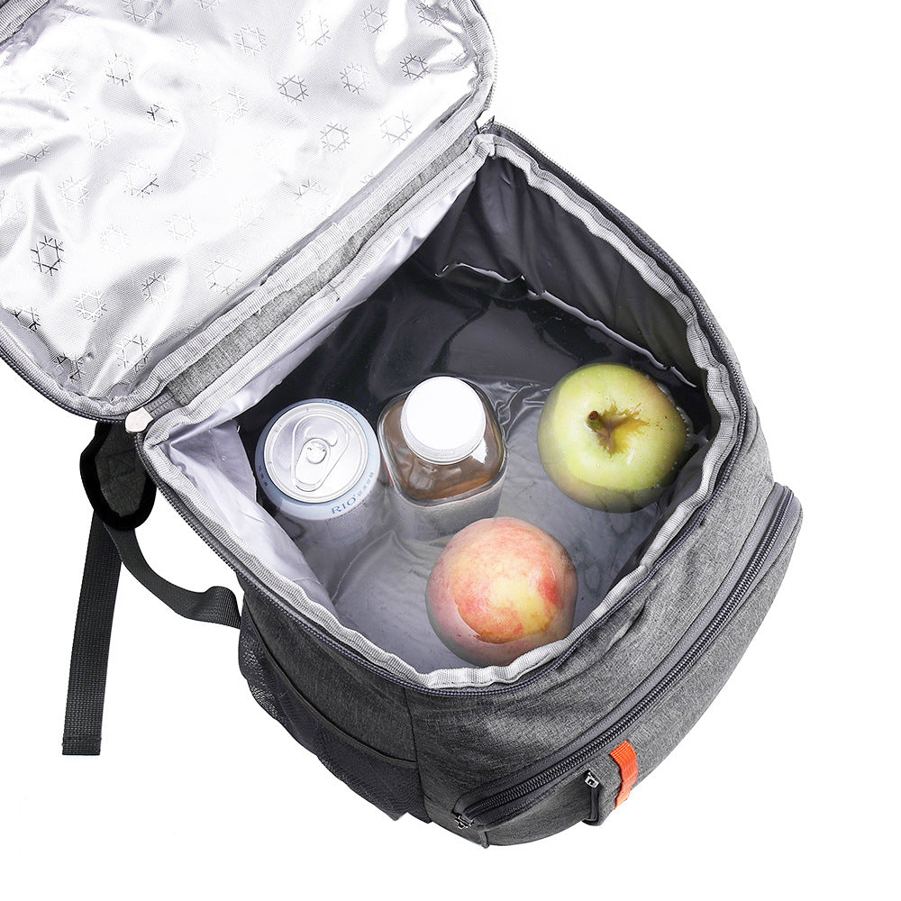 Damen Isolierte Kühlrucksack-Tasche mit multifunktionalen Fächern Brehn