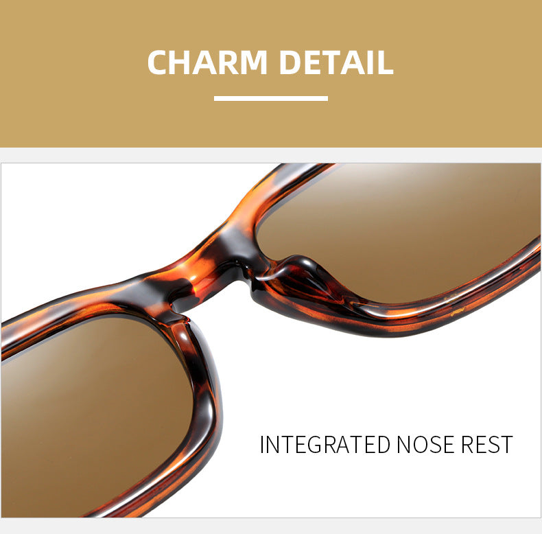 Damen modische Sonnenbrille im trendigen quadratischen Design Brehn