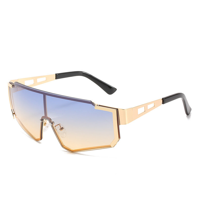 Damen Oversized Sportliche Sonnenbrille mit modernem Rahmen Brehn