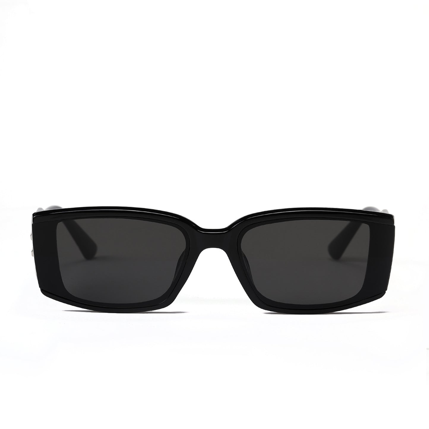 Damen elegante rechteckige Sonnenbrille mit stylischem Acetat-Rahmen Brehn