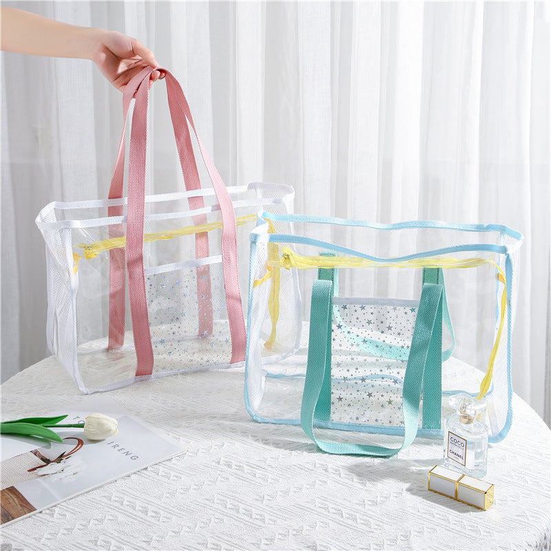 Transparente Mesh-Einkaufstasche Brehn