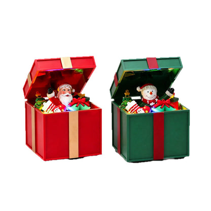 Dekorative Weihnachtsbox mit LED-Beleuchtung Brehn