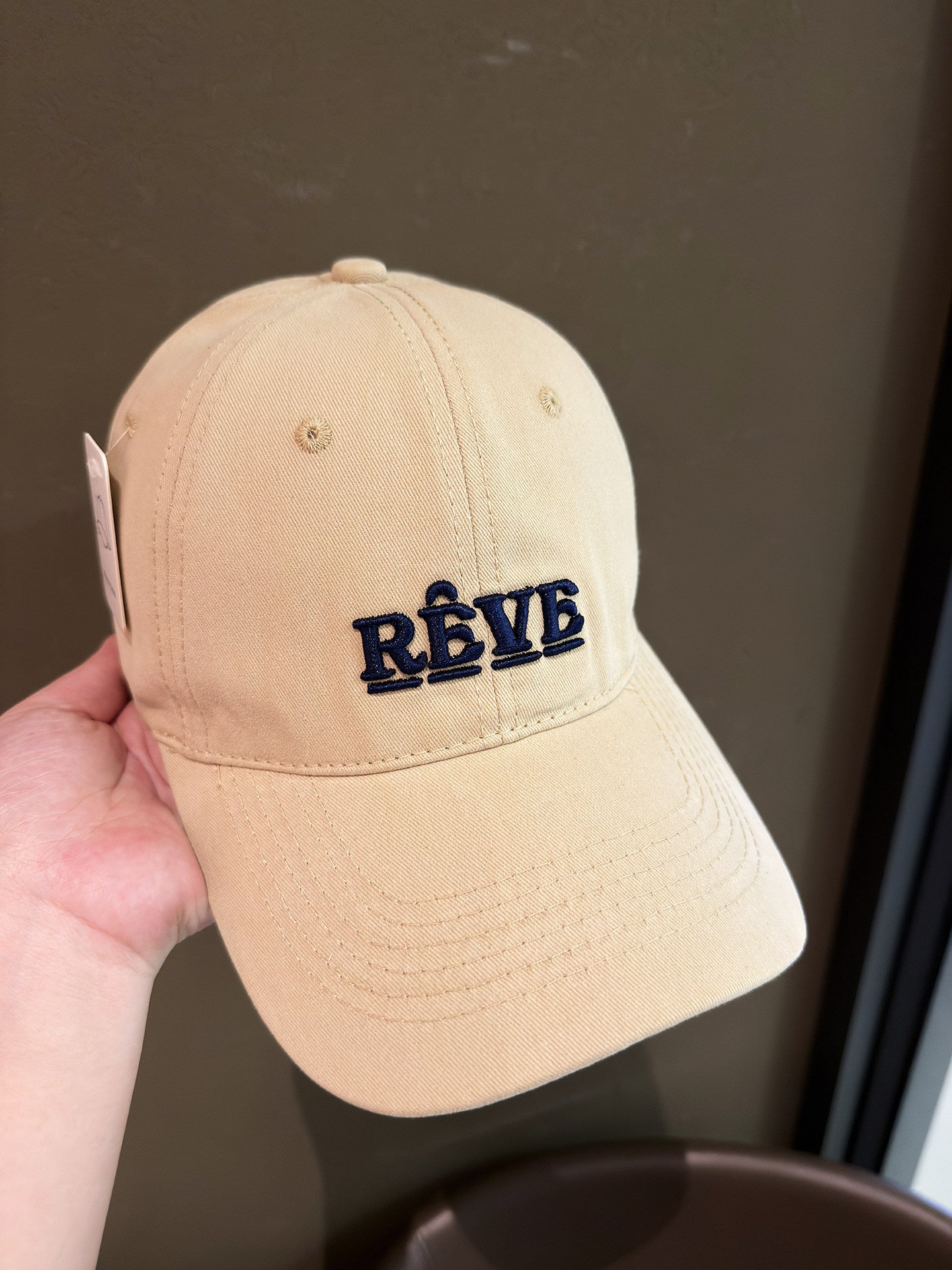 Herren Premium Baumwolle Bestickte Mütze Brehn
