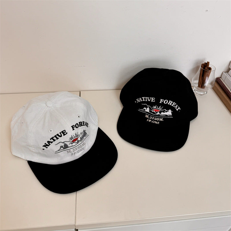 Herren Bestickte Outdoor Abenteuer Baseballmütze Brehn