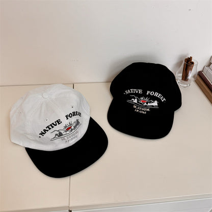 Herren Bestickte Outdoor Abenteuer Baseballmütze Brehn