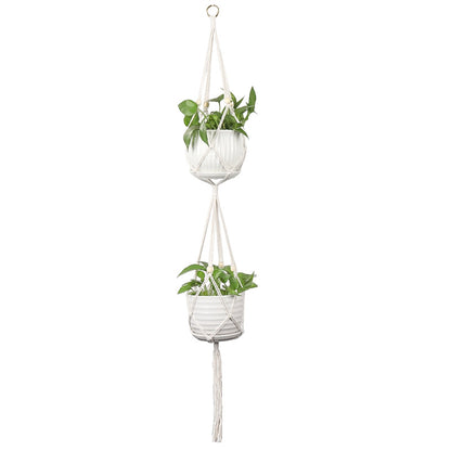 Pflanzenhängendes Makramee Regal Brehn