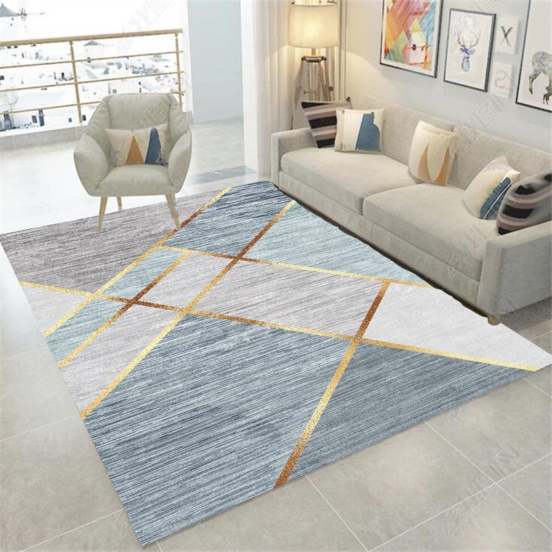 Geometrisches Design Bereichsteppich